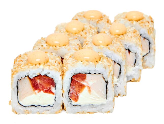 Рол з копченою куркою